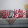 Kit com 4 Capas para Almofadas Decorativas Mandala Colorida - 2