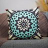 Kit com 4 Capas para Almofadas Decorativas Mandala Colorida - 3