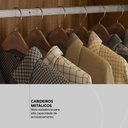 Ver imagem 7 de Guarda Roupa Casal 6 Portas e 3 Gavetas Prático - Branco