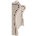 Ver imagem 4 de Cabeceira Cama Box Casal Queen 160cm Antibes P02 Linho Bege Cru