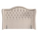 Ver imagem 2 de Cabeceira Cama Box Casal Queen 160cm Antibes P02 Linho Bege Cru