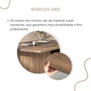 Ver imagem 4 de Mesa para Escritório para Reunião com 2 Tomadas Nogal/preto