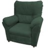 Poltrona Reclinável Manu Amamentação Bebe Quarto Sala  Suede  Verde - 2