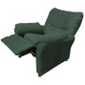 Poltrona Reclinável Manu Amamentação Bebe Quarto Sala  Suede  Verde - 3