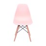Kit 4 Cadeiras Base Madeira Eames Dkr  - 4