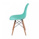 Ver imagem 3 de Kit 4 Cadeiras Base Madeira Dkr 