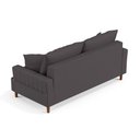 Ver imagem 5 de Sofá 2 Lugares 160cm com Almofadas Veras D05 Suede Cinza - Mpozenato