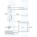Ver imagem 5 de Chuveiro Ducha Acqua Century Eletrônico Preto Lorenzetti 7500w - 220v