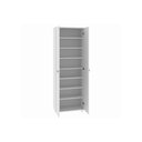 Ver imagem 3 de Armário Multiuso Casal AM3108 c/ 2 Portas Branco - Tecno Mobili