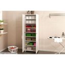 Ver imagem 4 de Armário Multiuso Casal AM3108 c/ 2 Portas Branco - Tecno Mobili