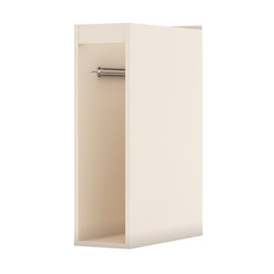 Balcão Porta Toalha 20cm Connect Off White Henn