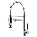 Ver imagem 1 de Torneira Cozinha Gourmet Inox Prata C/ Monocomando