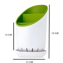 Ver imagem 3 de Porta Talheres Escorregador Organizador Utensílios 3 Divisór