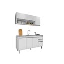 Ver imagem 1 de Balcão Gabinete para Pia 150cm 4 Portas Ayla - Ssx Multicoisas