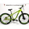 Bicicleta Hupi Naja Aro 26 - Single - Freio Shimano Hidráulico - Suspensao Gta Jumper 357 - 1