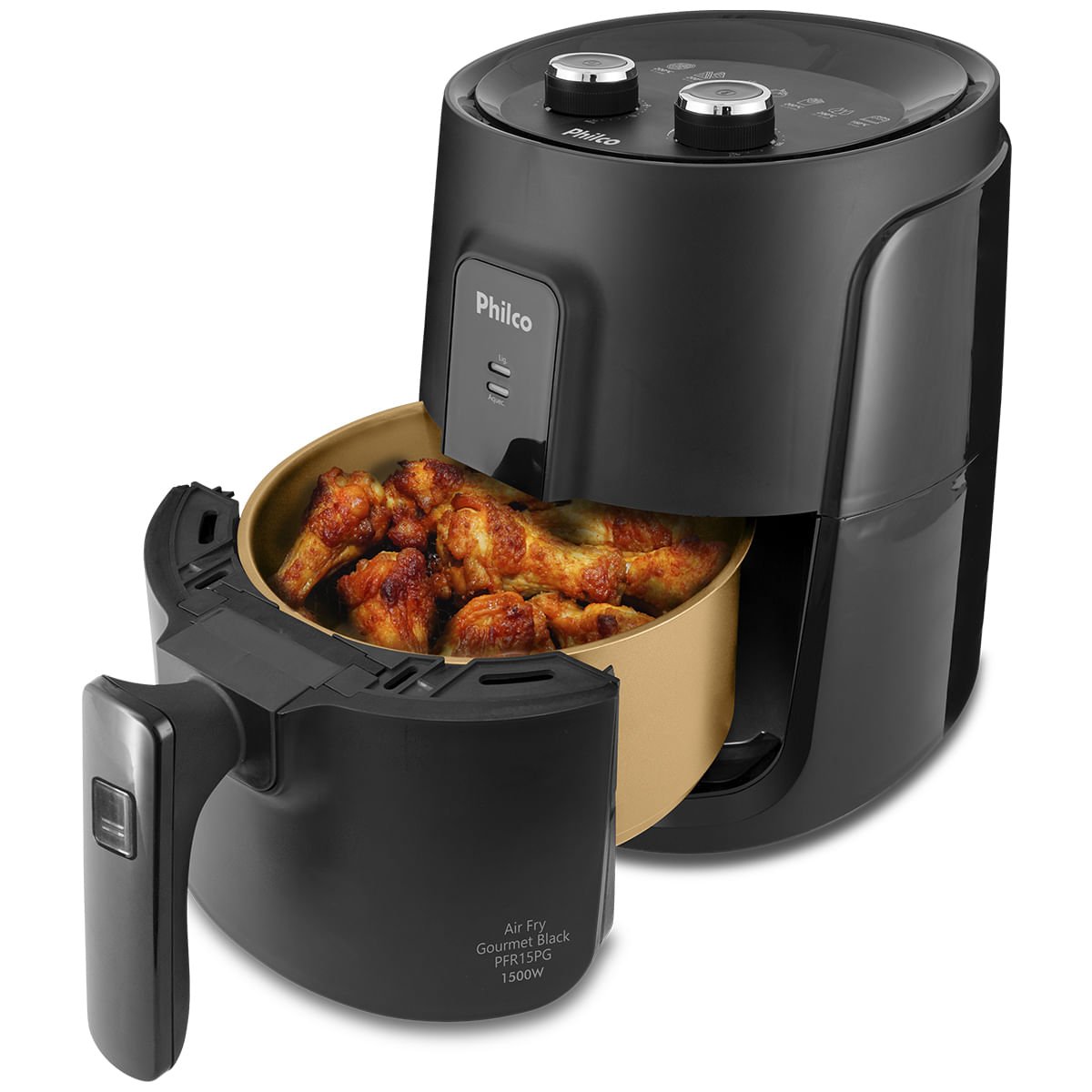 Fritadeira Air Fry Philco PFR15PG Gourmet Black 4L 1500W 127V - 5