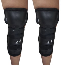 Caneleira Cotoveleira Articulada Moto Motocross Bike Trilha Motoqueiro Proteçao Joelho Cot - 4