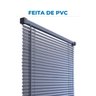 Persiana Horizontal Pvc Primafer 100x130cm - Cinza Escuro - 4