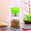 Ver imagem 1 de Moedor de Pimenta e Sal Manual Portátil 160ml Vidro Plástico FRG0375 Verde Frigopro