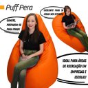 Ver imagem 5 de Puff Pera sem Enchimento:laranja