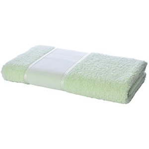 Toalha de Banho Artesanato Arteira Pintar Bordar Ponto Russo Perfeito Estilo Verde Claro