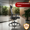 Ver imagem 7 de Kit 2 Cadeiras de Escritório Presidente Core - Preta
