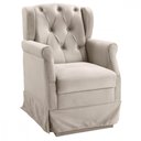 Ver imagem 1 de Poltrona de Balanço para Amamentação Ternura Corano Bege