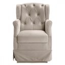 Ver imagem 2 de Poltrona de Balanço para Amamentação Ternura Corano Bege