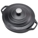 Ver imagem 2 de Caçarola Le Cook Baixa 24cm Premier Black com Revestimento Ceramico Lc1866