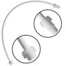 Engate Mangueira Flexível para Descarga 100cm X 1/2" Branco | Astra | Kit 10 Un - 3
