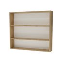 Ver imagem 4 de Conjunto de Banheiro com Cuba 90cm x 145cm Nature Marrom/Carvalho/Branco