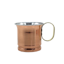 Ver imagem 1 de Caneca Mexicana Moscow Mule Drinks Cobre Alça Bronze 470ml