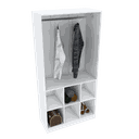 Ver imagem 1 de MÓDULO CLOSET COLMEIA CABIDEIRO M147.2021.B (CASA, LOJA) MUNDI MOVEIS
