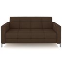Ver imagem 3 de Sofá 2 Lugares Sala Living Industrial 160cm Senna K01 Veludo Marrom - Lyam Decor