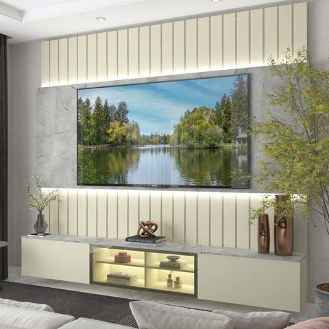 Home Soberano Reflecta 260 cm - Off White/Pietra Bronze
