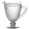 JARRA DE VIDRO 1 LITRO DIAMOND PARA AGUA SUCO REFRIGERANTE - 1