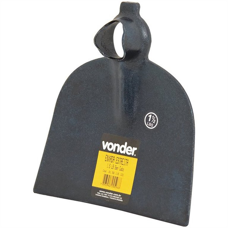 Enxada estreita 2,5 lb sem cabo VONDER