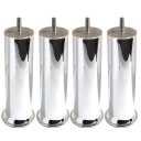 Ver imagem 3 de Kit Pés para Cama Box com 18 Unidades Metalizado com Altura de 13cm