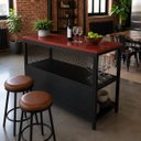 Ver imagem 2 de Bancada Ilha para Cozinha Design Industrial 1,70m x 80cm