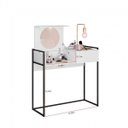 Ver imagem 5 de Conjunto Quarto Solteiro Escrivaninha Painel para TV Mimo e Penteadeira Beauty Espresso Móveis