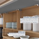Ver imagem 7 de Cozinha Completa Modulada 5 Peças 9 Portas 4 Gavetas 100% MDF Realeza Premium