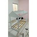 Ver imagem 7 de Cama Infantil Casinha Montessoriana Mdf Quarto Criança Bebê com Proteção Lateral