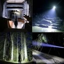 Ver mais imagens de Lanterna LED Potente 4 Núcleos Alto Brilho Recarregável Portátil Longo Alcance Ultra Iluminaç
