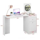 Ver imagem 7 de Conjunto Quarto Solteiro Escrivaninha com Espelho Capricho e Mesa de Cabeceira Stilo Espresso Móveis