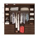 Ver imagem 5 de Conjunto Quarto Casal Guarda-Roupa Casal e Penteadeira Camarim com Espelho Beauty Espresso Móveis