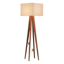 Ver imagem 2 de Luminaria Luna de Chão Cupula Quadrada Decorativa:Bege