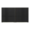 Ver imagem 7 de Armário Aéreo Madesa Lux 120 cm 2 Portas Rustic/Preto