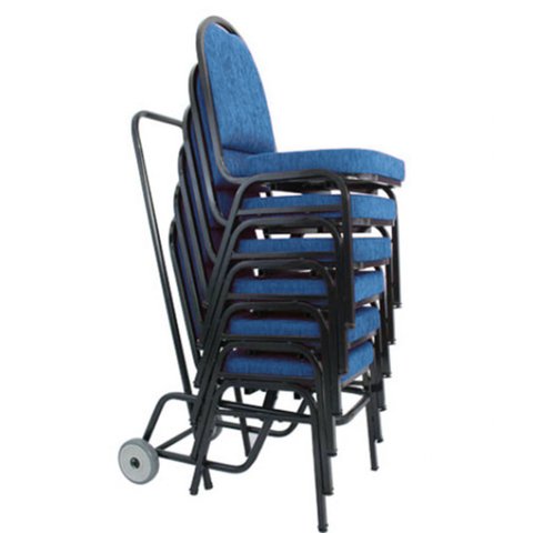 06 Cadeiras para Hotel e Auditório Linha Hotel Azul