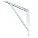 Ver imagem 1 de Cantoneira Branca Epóxi com Reforço Mão Francesa 10" x 12"- 33 - FERCAR Cantoneira Branca Epoxi com 