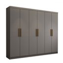 Ver imagem 3 de Guarda-roupa Casal Odisseia 6 Portas 2 Gavetas - Panorama Móveis